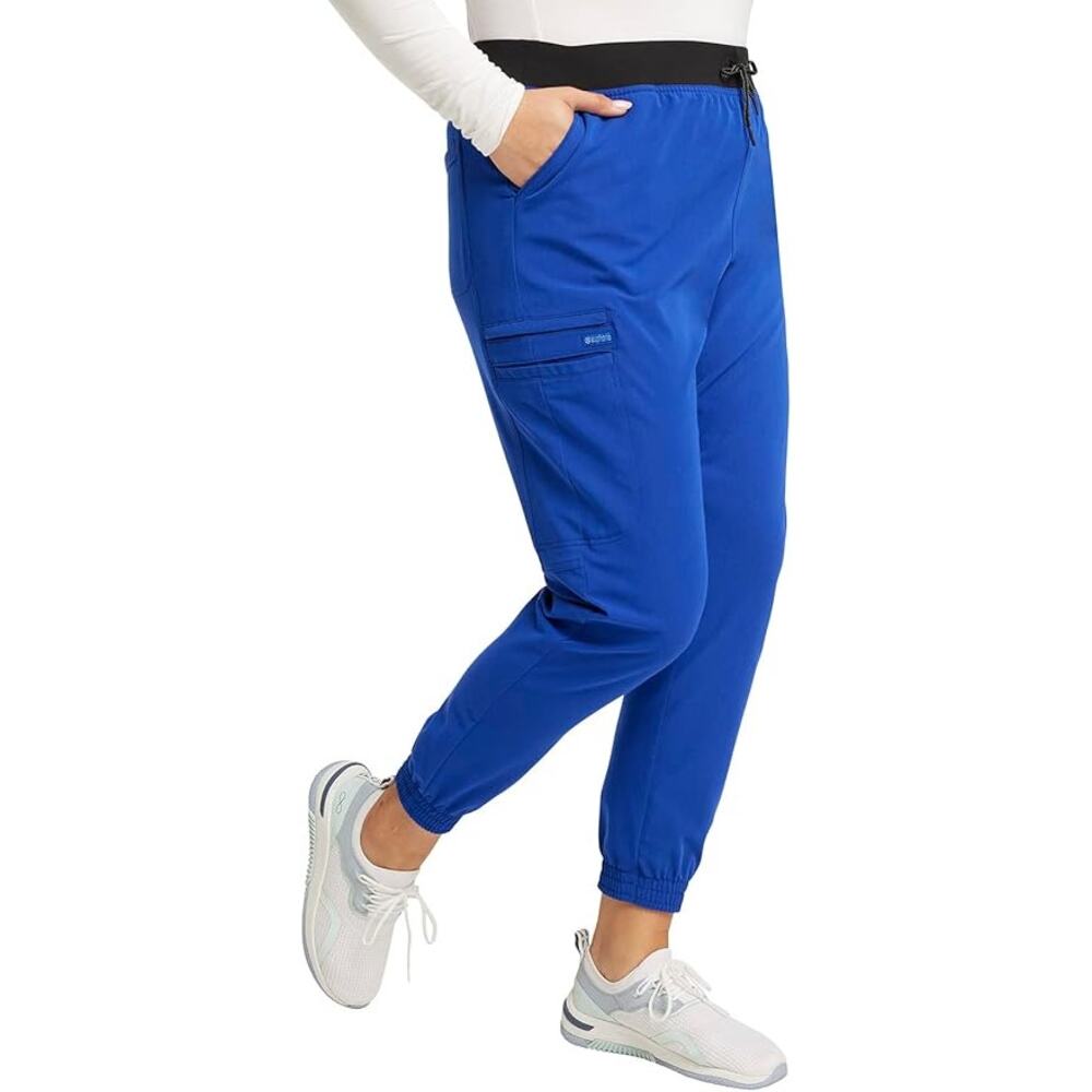 Cherokee Euphoria Women Scrubs Pant Mid Rise Jogger CK260A Petite Medium